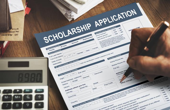 Scholarship application form